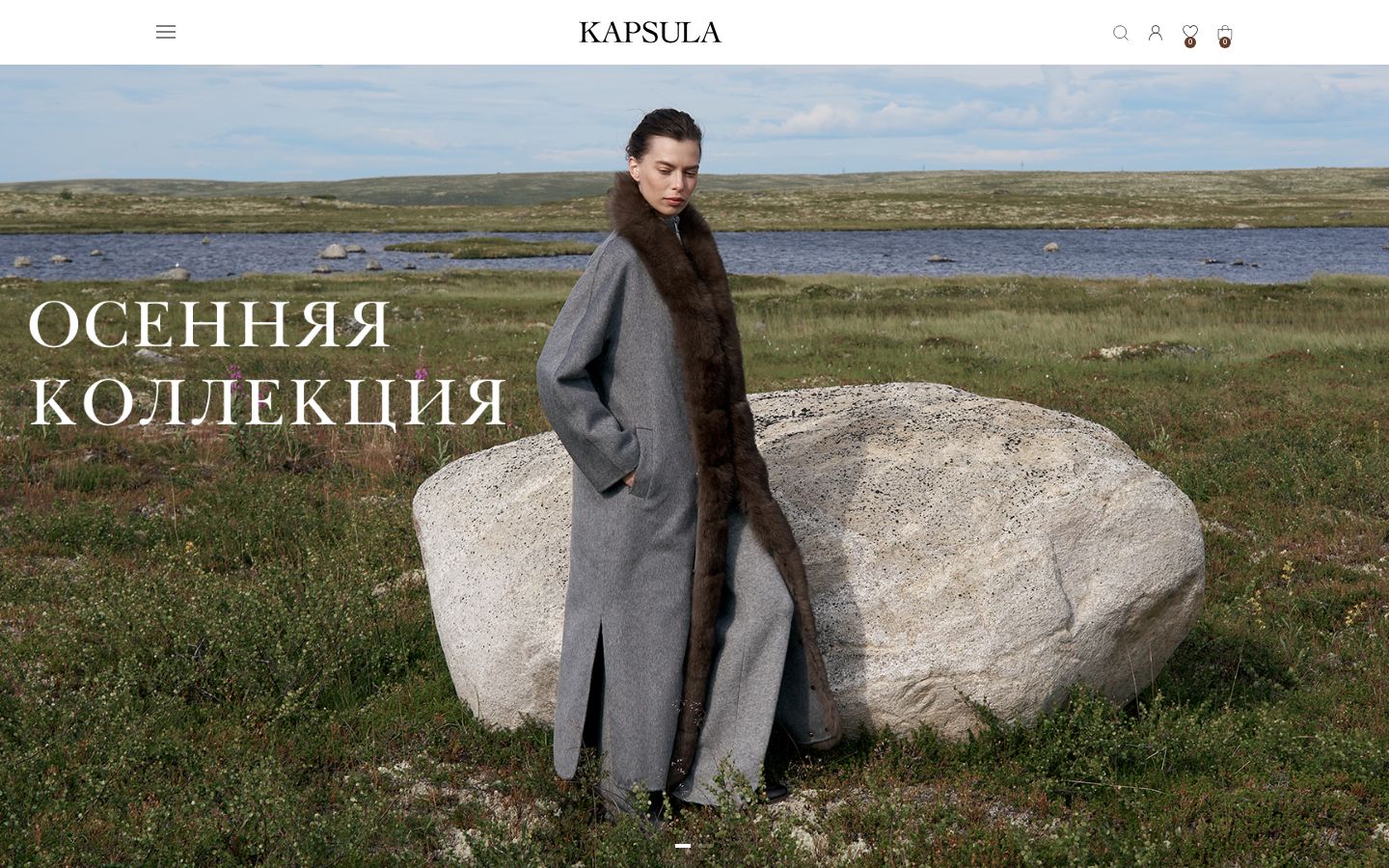 Kapsula — главная